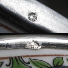 Load image into Gallery viewer, French Raynaud Limoges Porcelain Tetard Freres Silver Mounted Bowl