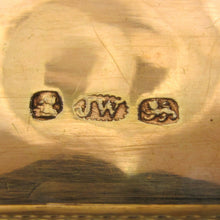 Load image into Gallery viewer, Antique Georgian Sterling Silver and Gilt Vinaigrette, Joseph Willmore, Birmingham, 1830