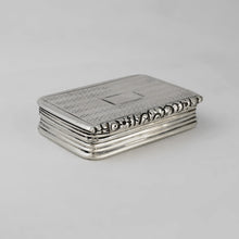 Load image into Gallery viewer, Antique Georgian Sterling Silver and Gilt Vinaigrette, Joseph Willmore, Birmingham, 1830