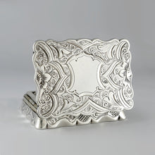 Load image into Gallery viewer, Antique Victorian Sterling Silver Vinaigrette George Unite Birmingham 1863