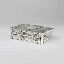 Load image into Gallery viewer, Antique Victorian Sterling Silver Vinaigrette George Unite Birmingham 1863