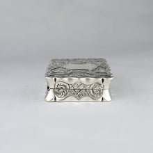Load image into Gallery viewer, Antique Victorian Sterling Silver Vinaigrette George Unite Birmingham 1863