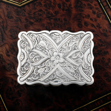 Load image into Gallery viewer, Antique Victorian Sterling Silver Vinaigrette George Unite Birmingham 1863