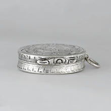 Load image into Gallery viewer, Antique Victorian Sterling Silver Vinaigrette Pendant by Charles Washington Shirley Deakin