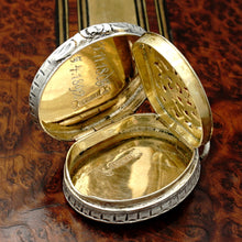 Load image into Gallery viewer, Antique Victorian Sterling Silver Vinaigrette Pendant by Charles Washington Shirley Deakin