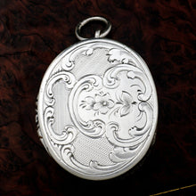Load image into Gallery viewer, Antique Victorian Sterling Silver Vinaigrette Pendant by Charles Washington Shirley Deakin