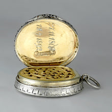 Load image into Gallery viewer, Antique Victorian Sterling Silver Vinaigrette Pendant by Charles Washington Shirley Deakin