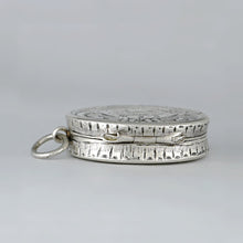 Load image into Gallery viewer, Antique Victorian Sterling Silver Vinaigrette Pendant by Charles Washington Shirley Deakin