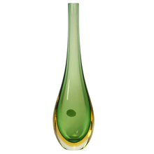 Load image into Gallery viewer, Flavio Poli Murano Sommerso Glass Teardrop Vase Seguso Italian Venice Vintage Mid-Century