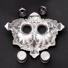 Load image into Gallery viewer, Vintage Italian 800 Silver Inkwell, Inkstand by Rino Greggio