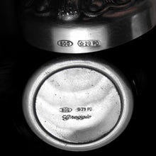 Load image into Gallery viewer, Vintage Italian 800 Silver Inkwell, Inkstand by Rino Greggio
