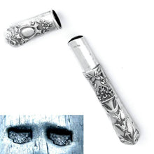 Load image into Gallery viewer, Ornate Antique French Silver Need Case Etui