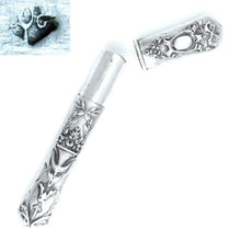 Load image into Gallery viewer, Ornate Antique French Silver Need Case Etui
