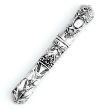 Load image into Gallery viewer, Ornate Antique French Silver Need Case Etui