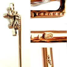 Load image into Gallery viewer, 18k gold eagle hallmark