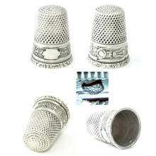 Load image into Gallery viewer, Antique French Silver Embroidery Sewing Tools, Kit, Set