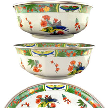 Load image into Gallery viewer, 14pc Rare French Sterling Silver Raynaud Limoges Porcelain Dessert Service, Plates, Large Tray & Bowl