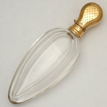 Load image into Gallery viewer, Antique Dutch 14K Gold Topped Perfume Bottle

