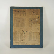 Load image into Gallery viewer, Antique French Chenille Embroidery Painted Silk Panel, Silkwork Embroidered Needlework Sampler, Pastoral Scene of Woman & Man in Kilt