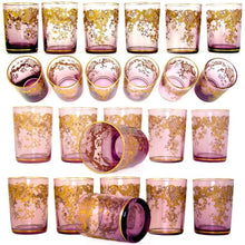 Load image into Gallery viewer, Antique French Saint Louis Crystal Rare Purple Color Gilded Liquor Set: Decanter, Cordial Glasses & Tray