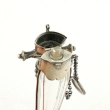 Load image into Gallery viewer, Antique Victorian Perfume Bottle Chatelaine, Figural Sword