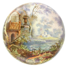 Load image into Gallery viewer, Antique French 800 Silver Gilt Vermeil Viennese Enamel Snuff Box Wedding Scene