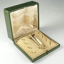 Load image into Gallery viewer, Antique French 18K Yellow Gold & Rock Crystal Parasol / Umbrella 9pc Handle Set