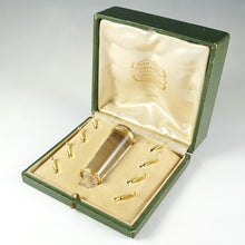 Load image into Gallery viewer, Antique French 18K Yellow Gold & Rock Crystal Parasol / Umbrella 9pc Handle Set