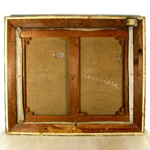 Load image into Gallery viewer, Belgian Parlor Interior Genre Painting by Virginie Cokelberghs 'Le Salon Vert' Dated 1925