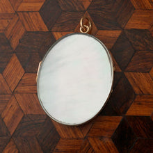 Load image into Gallery viewer, Antique French 18K Yellow Gold Photo Locket Pendant, Mourning Hair Art Memento