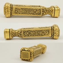 Load image into Gallery viewer, Antique Bronze French Wax Seal Stamp Set, Hidden Drawer, Sceau Etui