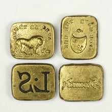 Load image into Gallery viewer, Antique Bronze French Wax Seal Stamp Set, Hidden Drawer, Sceau Etui