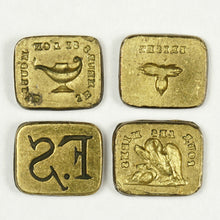 Load image into Gallery viewer, Antique Bronze French Wax Seal Stamp Set, Hidden Drawer, Sceau Etui