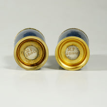 Load image into Gallery viewer, Boxed Pair Antique French Sevres Paul Milet Ceramic Vases Gilt Bronze