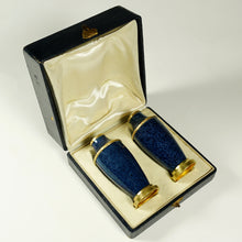 Load image into Gallery viewer, Boxed Pair Antique French Sevres Paul Milet Ceramic Vases Gilt Bronze
