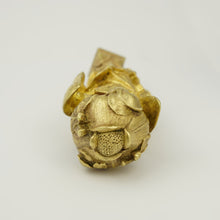 Load image into Gallery viewer, Antique Art Nouveau French Bronze Figural Wax Seal, Butterflies & Rose, Louis Théophile Hingre (1832-1911)