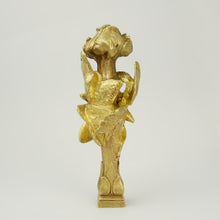 Load image into Gallery viewer, Antique Art Nouveau French Bronze Figural Wax Seal, Butterflies & Rose, Louis Théophile Hingre (1832-1911)