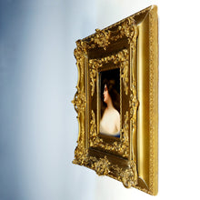 Load image into Gallery viewer, Antique Hutschenreuther German Porcelain Portrait Plaque Hand Painted Signed Wagner