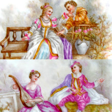 Load image into Gallery viewer, Set of Antique French Sevres Porcelain Hand Painted 10" Plates