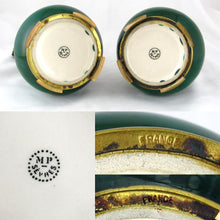 Load image into Gallery viewer, Pair of Paul Milet for Sevres Vases, French Porcelain & Signed DELAUNAY Bronze Mounts