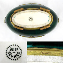 Load image into Gallery viewer, Paul Milet for Sevres French Porcelain Jardiniere, Flambe Glaze, Signed DELAUNAY Bronze Mounts