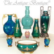 Load image into Gallery viewer, French Paul Milet for Sevres Porcelain Cabinet Vase with Empire Style Gilt Bronze Mounts