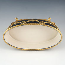 Load image into Gallery viewer, Antique French Sevres Porcelain Paul Milet Jardiniere Gilt Bronze Cobalt Blue