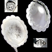 Load image into Gallery viewer, 6pc Antique French Sterling Silver Serving Set, Dessert, Berry & Ice Cream