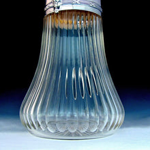 Load image into Gallery viewer, Antique French Sterling Silver Cut Crystal Claret Jug Pitcher