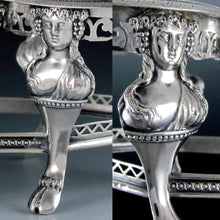 Load image into Gallery viewer, Ambroise Mignerot Antique French Sterling Silver Grand Double Salt Cellar