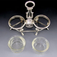Load image into Gallery viewer, Ambroise Mignerot Antique French Sterling Silver Grand Double Salt Cellar