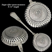 Load image into Gallery viewer, Antique French Sterling Silver Dessert Service & Teaspoon Set