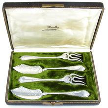 Load image into Gallery viewer, Antique French Sterling Silver Hors d'Oeuvre BonBon Servers