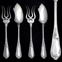 Load image into Gallery viewer, Antique French Sterling Silver Hors d'Oeuvre BonBon Servers